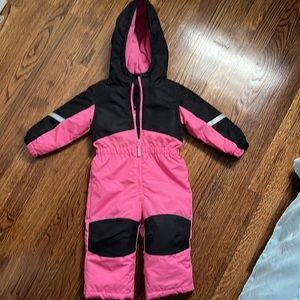 Toddler girls snow suit